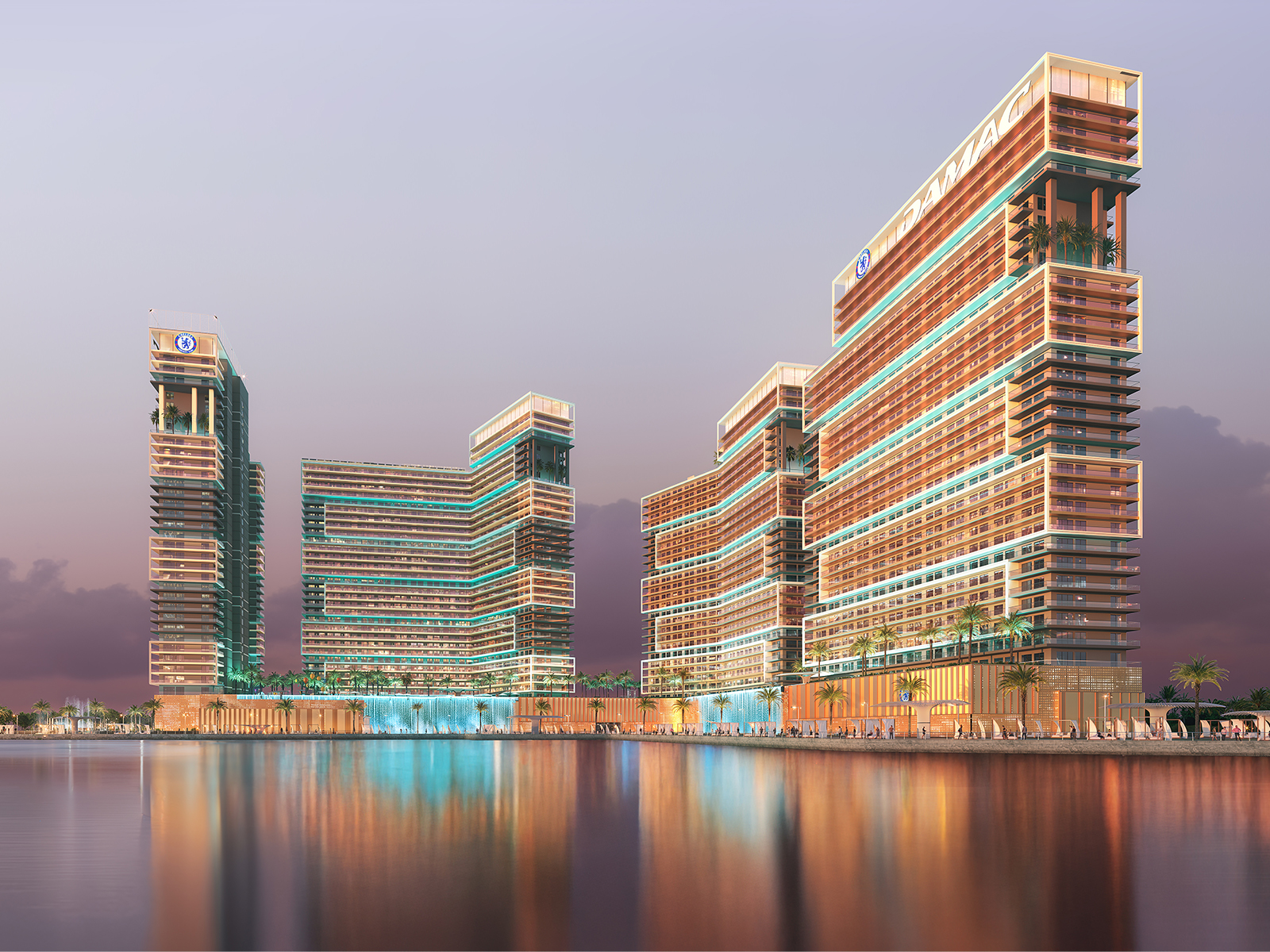 Chelsea Residences by DAMAC em Dubai Maritime City